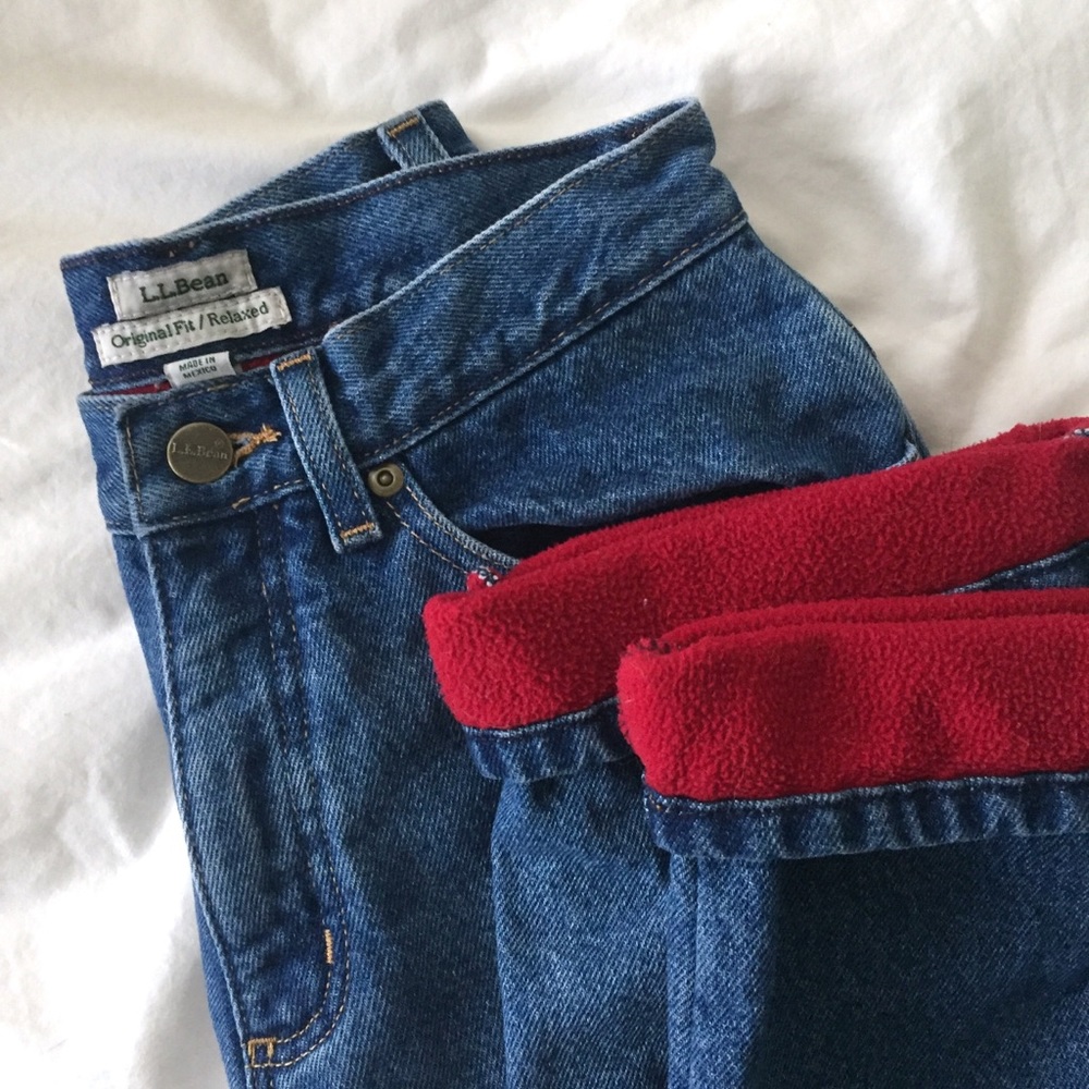 Fleece Lined Vintage Mom Jeans